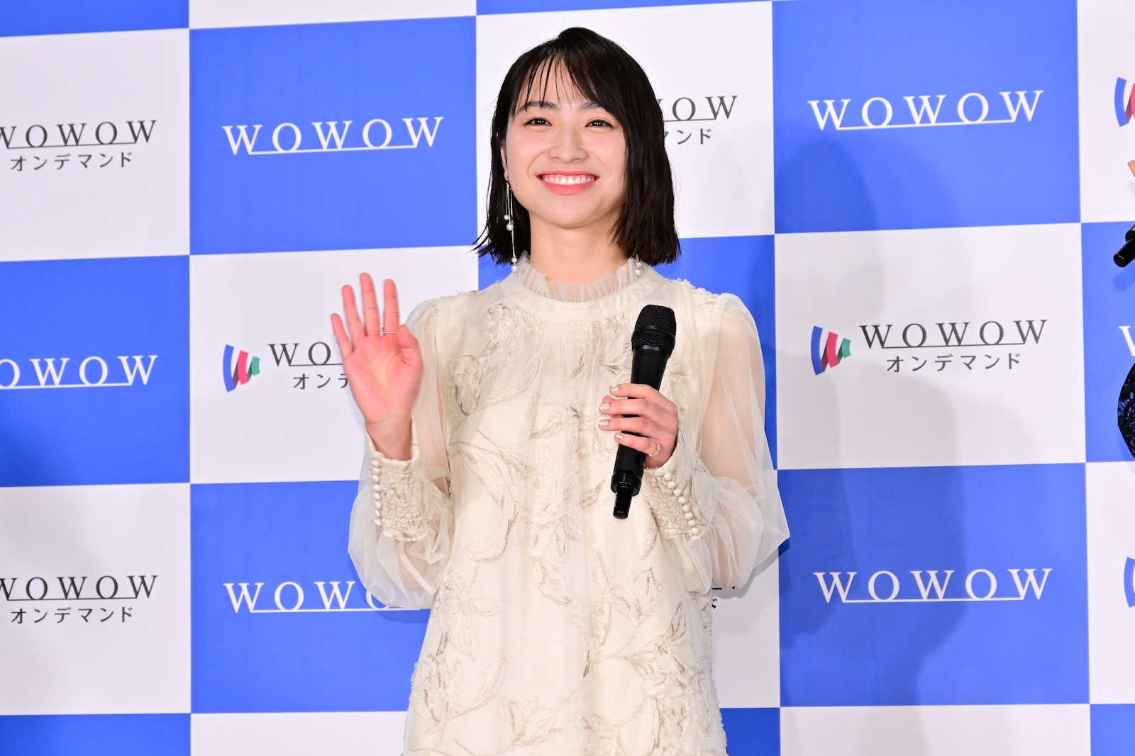 『連続ドラマW I, KILL』の完成報告会に出席した田牧そら