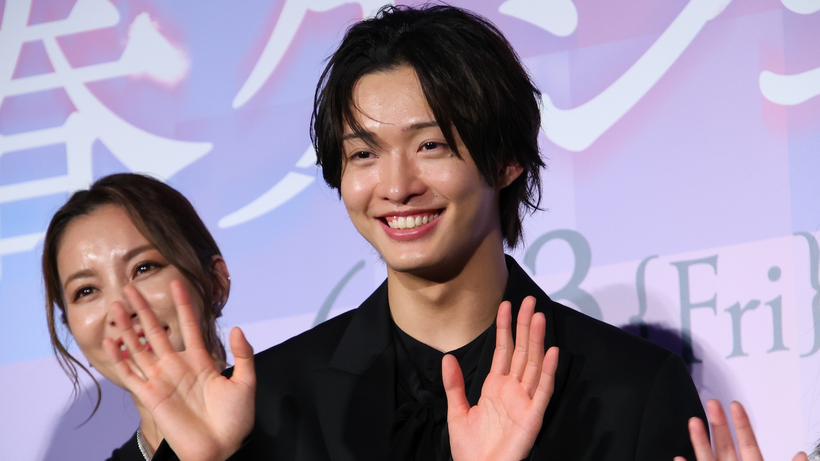 映画『青春ゲシュタルト崩壊』の完成披露試写会に出席した佐藤新（IMP.）