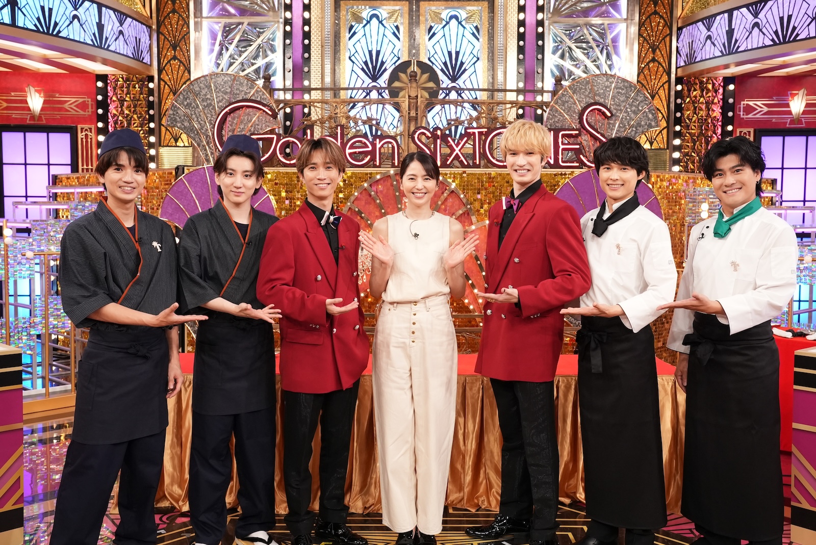 『Golden SixTONES』に出演する長澤まさみ、SixTONES