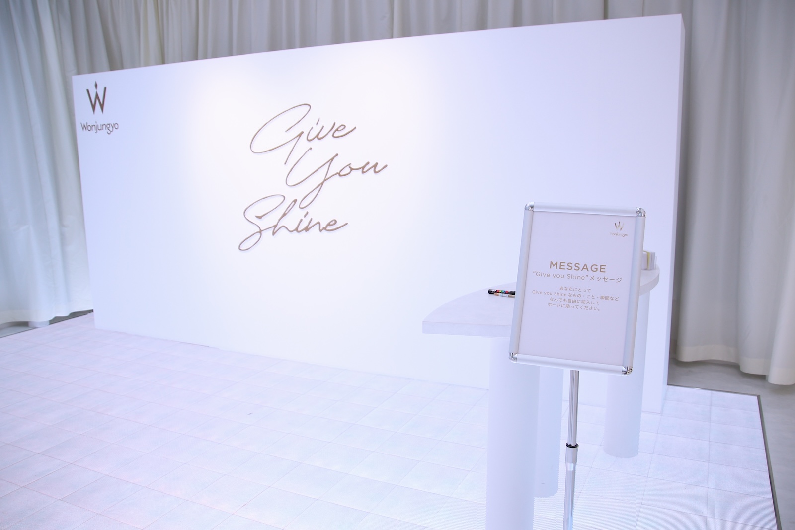  「Wonjungyo Hair」のPOPUPストア