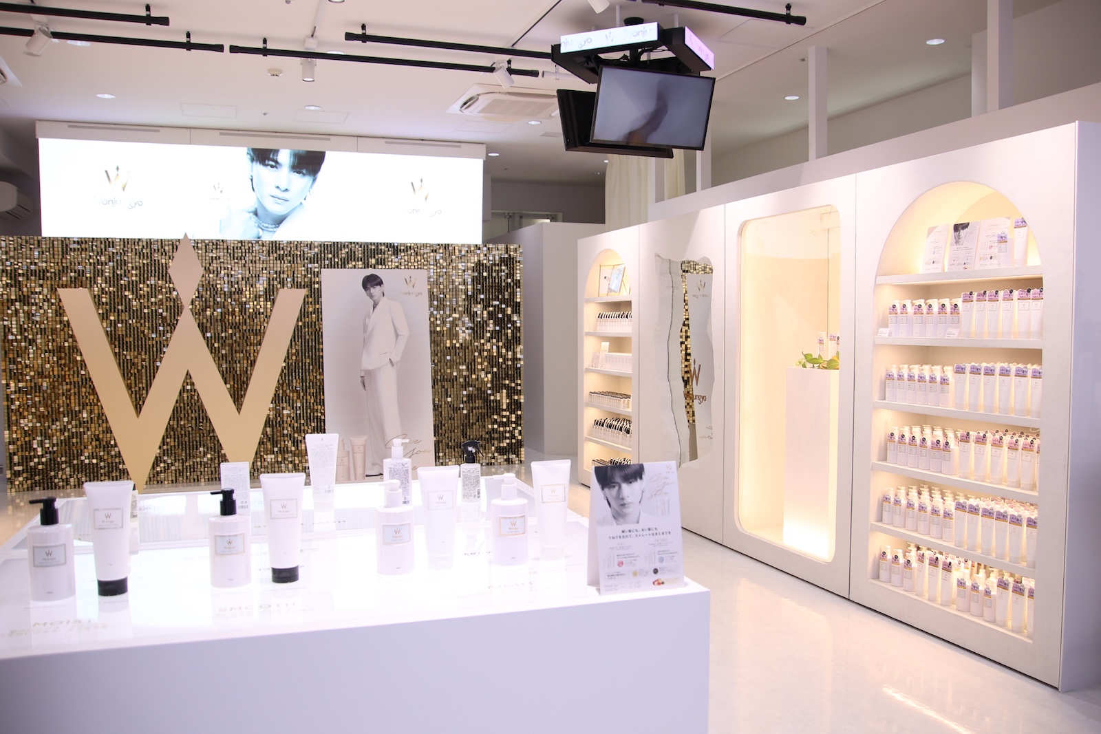  「Wonjungyo Hair」のPOPUPストア